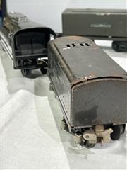 Lionel 1688 Gunmetal Locomotive w/ 2x 1689T Tenders – Prewar O Gauge – One Power
